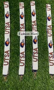 Customizable Gameday Statement Beaded Crossbody <b>Purse</b> Straps <b>Cute</b> & Trendy Acrylic & Cotton Accessories - Product Image 2