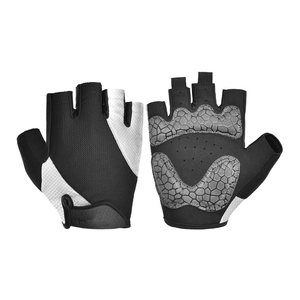 Gants de cyclisme demi-doigts personnalisés pour femmes et hommes fabriqués au Pakistan pour l'exercice et le sport - Product Image 1
