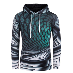 Sudadera con Capucha para Hombre, Estilo Atractivo, Poliéster/Algodón, Manga Larga, Felpa, Ecológica, Primavera, Sublimación, Venta al por Mayor - Product Image 1