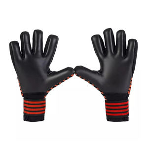 Gants de football personnalisables de haute qualité Gants de gardien de but en latex allemand avec conception de logo Matériau en cuir de haute qualité - Product Image 6