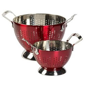 Passoire pliable en acier inoxydable à usage commercial panier de fruits passoire en métal écologique - Product Image 5