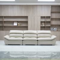 Modernes Italienisches Dreisitzer-Wohnzimmermöbelset Modulares Tech-Stoff-Ecksofa Faltbares Schwammsofa
