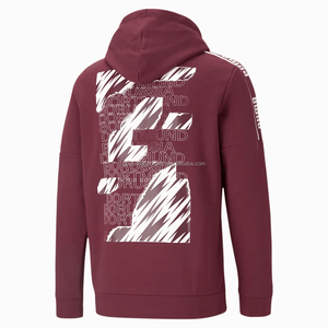 เสื้อฮู้ดสวมหัวแบบสวมหัวมีฮู้ด500gsm ผ้าฝ้ายฝรั่งเศสเทอร์รี่พร้อมลายปักหรือปะติดตัวอักษรสำหรับฤดูหนาว - Product Image 2