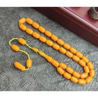 Tasbih Islam Resin Yang Dapat dikustomisasi untuk doa Lebaran Ramadan dan Spiritual