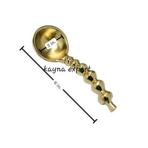 Nouveauté, ensemble de 4 cuillères à mesurer en acier inoxydable plaqué or, couverts de cuisine jetables, outil de mesure de fantaisie - Product Image 6