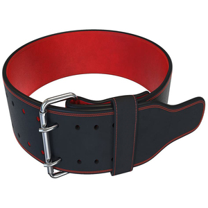 Heavy-Duty Professional Lifting Belt Leather & Suede Core & <b>Back</b> <b>Support</b> Adjustable Prong Buckle OEM Wholesale Gym Gear - Product Image 1