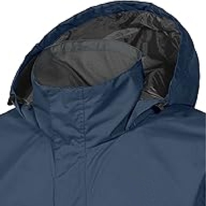 Chaqueta cortavientos informal de nailon liso de alta calidad para hombre, abrigos con cremallera para exteriores a prueba de agua, chaqueta de nailon - Product Image 2