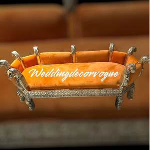 Sofá de Boda Premium para Novios, Tapicería Elegante para Ceremonia de Matrimonio, Escenario, Recepción, Eventos, Muebles Elegantes - Product Image 2