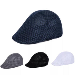 Pato malla verano Gatsby gorra Ivy sombrero Golf conducción sol plano taxista Newsboy hombres mujeres calidad superior hecho a medida 2025 sombreros bordados - Product Image 6