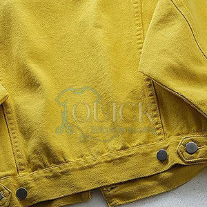 Vestes en jean pour femmes en coton solide respirant de haute qualité, à séchage rapide, tricotées pour l'hiver, écologiques, prix de gros - Product Image 6