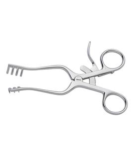 Weitlaner 16,5 cm Manual Retractor Sharp 3x4 Puntas Instrumento Quirúrgico Base - Product Image 3