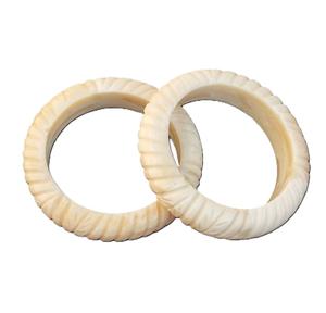 Eco Materials Natural Bone Bangles Handmade Jewellery Custom Logo Best Wedding And Birthday Party <b>Gifts</b> For Ladies At Best Price - Product Image 1