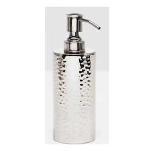 Distributeur de savon fantaisie de couleur argent personnalisé design fait à la main pour restaurant Distributeur de savon de grande qualité pour presse à main design - Product Image 5