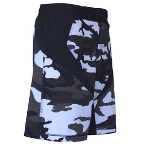 Pantalones cortos MMA de buena calidad éxito de ventas al por mayor para hombre pantalones cortos de agarre con impresión de logotipo personalizado ropa deportiva pantalones cortos MMA de entrenamiento - Product Image 5