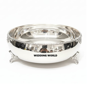 Bol à chocolat décoratif en métal martelé, qualité supérieure, luxe, nouveau, vente en gros - Product Image 6