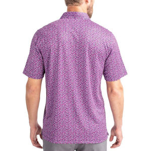 Polo de Manga Corta para Hombre, Tejido de Punto, al por Mayor, OEM, con Spandex, Poliéster Elástico, Transpirable, Informal, Deportivo, para Golf, Estampado - Product Image 6