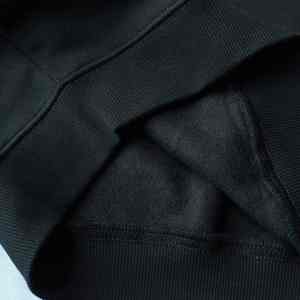 Sweat-shirts unis de haute qualité sans cordon, coupe ample et courte, sweat-shirts pour hommes, coton et polaire personnalisés, sweat-shirts à capuche pour hommes - Product Image 3