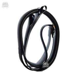 Rênes d'équitation en gros, poignées en caoutchouc PVC, rênes en paire, boucle en laiton, articles équestres durables - Product Image 6