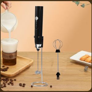 LHBD Batteur à Main, Fouet électrique Sans Fil Portable Avec Auto-contrôle à 3 Vitesses Batteurs En Acier Inoxydable 304 Et Fouet Ballon Pour Cadeaux De Festivals Tartes Au Beurre Gateaux Cookies