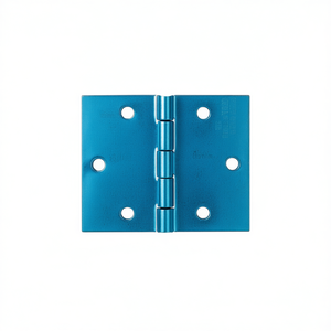 Bisagra de Acero Galvanizado en Azul VORMANN, 80 mm de Altura, 120 mm de Ancho, 1.8 mm de Grosor, Laminada, para Estantes de Pared, Paquete de 20 Unidades - Product Image 3