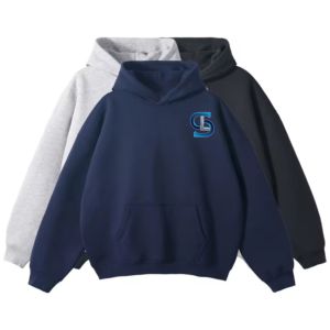 แจ็กเก็ตมีฮู้ดมีซิปแบบหลวมมีฮู้ดสำหรับผู้หญิงเสื้อแจ็กเก็ตมีฮู้ดสำหรับฤดูใบไม้ร่วง/ฤดูหนาว - Product Image 4