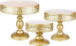 Soporte de servidor de pastel galvanizado, taza de acabado personalizada, servidor de pastel, Decoración de mesa para fiesta de cumpleaños, superventas - Product Image 2