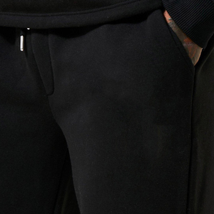 Conjunto Deportivo de Invierno para Hombre, Moda Urbana 2025, 100% Algodón, Estampado Sólido, Ligero, de Secado Rápido y Transpirable - Product Image 2