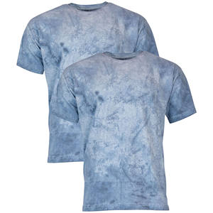Meilleure vente T-shirt pour homme personnalisé dernière conception vêtements décontractés multicolore en vrac quantité motif imprimé Fitness INS prix bon marché - Product Image 1