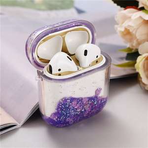 Funda Protectora para Auriculares Quicksand Bling TPU PC, Diseño de Lujo, a la Moda, para 2 - Product Image 4