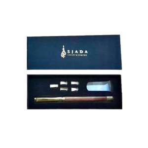 Stylo de brosse à dents Miswak blanc de luxe Emballage de boîte Premium d'hygiène buccale multi-usages de haute qualité avec marque métallique - Product Image 3