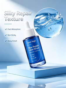 Suero Facial de Péptidos Azules con Ácido Hialurónico, Esencia Iluminadora de Rápida Absorción, Acabado Fresco y No Pegajoso, OEM ODM - Product Image 1