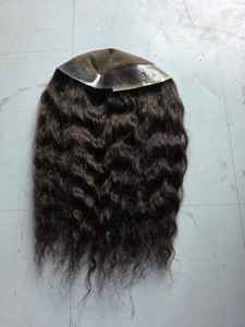 100% Human <b>Hair</b> <b>Topper</b> for <b>Women</b> Ladies Taz <b>Hair</b> Mono <b>Topper</b> Imported From Bangladesh - Product Image 4