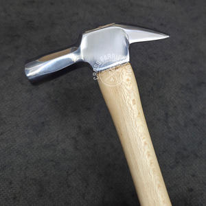 Nueva calidad Farrier Tools Farrier Nail Driving Hammer Herradura Nail Hammer Mango de madera Veterinary Hammer Acero inoxidable - Product Image 1