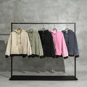 ชุดกางเกงวอร์มและเสื้อสเวตเตอร์เฮฟวี่เวทพร้อมโลโก้3D ตามสั่งผ้าฟลีซขัดซิลค์พิมพ์ลายพัฟสำหรับฤดูหนาว - Product Image 1