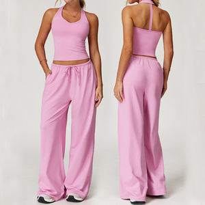 2 Pieces <b>Yoga</b> Clothes <b>Yoga</b> Set Sportswear Women's Tracksuit Gym Set Workout High Waist <b>Yoga</b> <b>Pants</b> <b>Sexy</b> Fitness Bra Sports Suit - Product Image 1