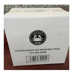 Botella de salsa de soja oscura de ostra de 350g de alta calidad, precio razonable certificado HACCP para venta completa, incluida la variedad de cangrejo rojo - Product Image 3
