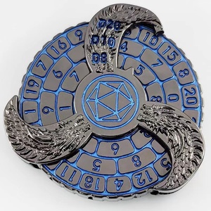 Mới 7-in-1spinner DND xúc xắc thiết lập, xoay kim loại xoay ngục tối và con rồng DND la bàn xúc xắc, mát RPG vai trò chơi bảng trò chơi xúc xắc - Product Image 4