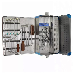 Veterinario Ortopédico Mini-Micro Fragmento Sistema Reutilizable Manual Acero Inoxidable General Cirugía Instrumento Set Kit - Product Image 4