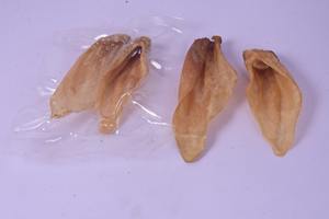 100% naturel Buffalo Ox séché oreilles chien mâche caractéristique Faizacraft pour animaux de compagnie - Product Image 2