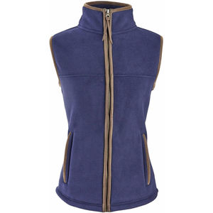 Women's Custom Logo Equestrian Top Polar Vest Fleece Lined Horse Riding <b>Quilted</b> Padded Vest Logoed Horse Riding Wear <b>Gilet</b> Vest - Product Image 1