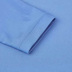 Camiseta de Protección Solar para Hombre 2025, Ecológica, de Buena Calidad, Spandex/Poliéster, Secado Rápido, Manga Larga, Color Sólido, 220g - Product Image 4