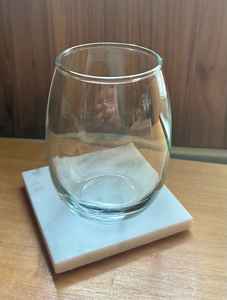 Ensemble de 4 sous-verres en marbre naturel, sous-verres en pierre, cadeau de pendaison de crémaillère, vaisselle de luxe - Product Image 4