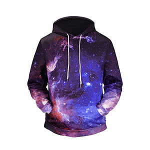 ชุดเสื้อฮู้ดผ้าฟลีซสำหรับผู้ชายเสื้อฮู้ด100% ผ้าโพลีเอสเตอร์ออร์แกนิกแบบสวมศีรษะโอเวอร์ไซส์กำหนดได้เอง - Product Image 5