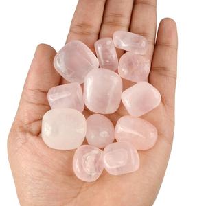 Cailloux de Quartz Rose, pierre de cristal, cristaux de pierres précieuses, pierres de galets pour la guérison Reiki - Product Image 3