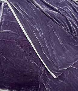 MTG 100% Poliéster Seda Terciopelo Versátil Coreano Makhmal para Niñas Prendas de vestir Bolsas Bodas Sofás Trajes para Varias Industrias - Product Image 1