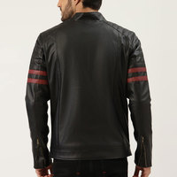 Offre Spéciale hommes nouveau Design veste en cuir véritable pour hommes en cuir matériel manches longues Street Wear veste professionnelle
