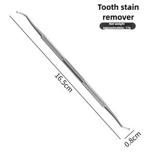 Ergonomic Dental Surgical Instrument Kit Durable Stainless Steel Double <b>Probe</b> Sickle Hoe Tooth Cleaner Mirror Tool Manual CE - Product Image 5