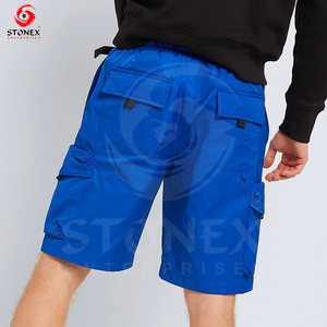 Venta al por mayor de ropa de verano para Hombre Pantalones cortos de talla grande Unisex algodón poliéster pantalones cortos de carga para los hombres - Product Image 5