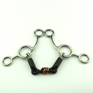 Nuevo estilo Premium Acero inoxidable 2025 Nuevo estilo OEM Servicio Horse Bits Venta al por mayor Horse Bits Factory Custom Bits Horse Racing - Product Image 3