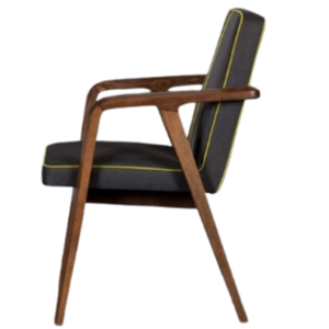 Sillas de Salón Modernas y Portátiles de Madera de Teca de Alta Calidad con Asientos de Espuma Cómodos a un Precio Económico - Product Image 3